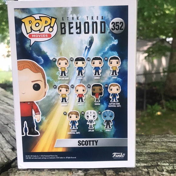 Funko POP! Movies Star Trek Beyond - Scotty #352, NIB - Picture 4 of 8